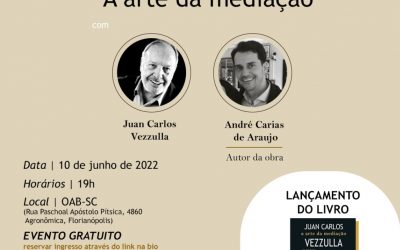 Lançamento do livro “Juan Carlos Vezzulla: a Arte da Mediação”